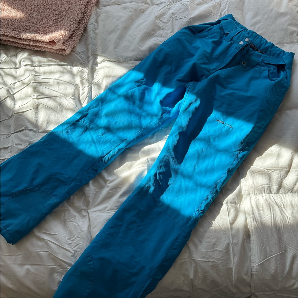 Blue snow pants